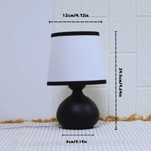 Modern Linen LED Table Lamp Bedside Desk Light Home Décor Bedroom Lighting