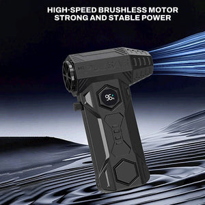 X11 500,000RPM Air Blower – Super Powerful Compressed Duster with Car & Home Use