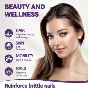Biotin Vitamins with Pantothenic Acid, Folic Acid, Hair Growth Supplement for Men & Women