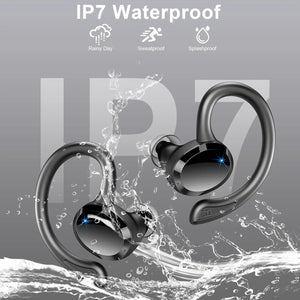 Wireless Bluetooth 5.3 Earbuds Stereo Bass In-Ear Noise Cancelling IP7 Waterproof