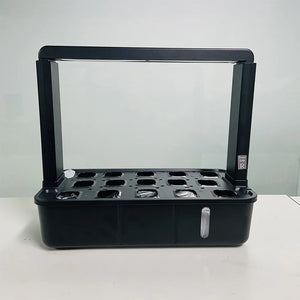 Hydroponic Growing System 15 Pod Indoor Garden Full Spectrum LED Smart Kit