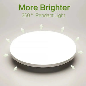 Ultra-Thin Round LED Ceiling Light 6500K Waterproof Flush Mount Modern Lamp
