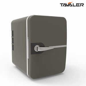 TAVALER 6L Mini Fridge Car Refrigerator USB Cooling Heating for Skincare Drinks