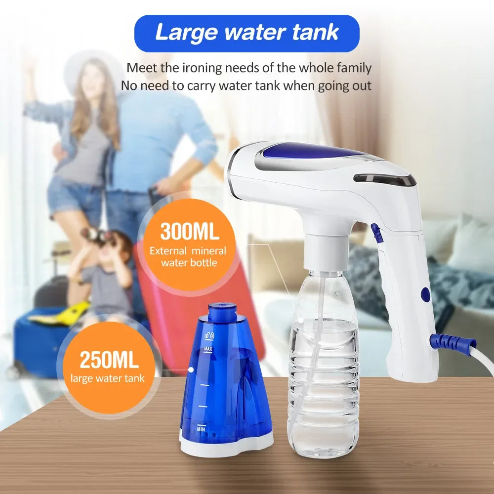 1600W Handheld Garment Steamer Foldable Portable Steam Iron for Clothes
