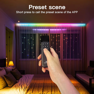 GLEDOPTO WiFi RGB LED Light Remote Control ESP NOW App Brightness 4 Scenes 50M