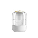 2.2L Large Capacity Air Humidifier Double Nozzle USB Mist Maker with LED Night Light