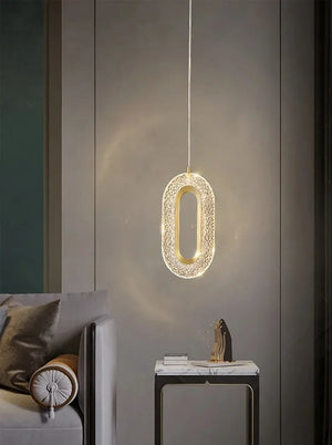 Modern Bedside Pendant Light – Long Line LED Wall Lamp for Bedroom & Living Room