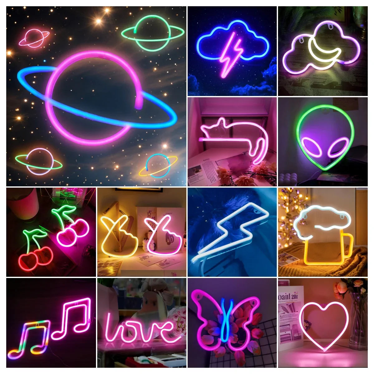Custom Neon Sign USB/Battery Powered for Bedroom, Wedding, Bar Wall Decor