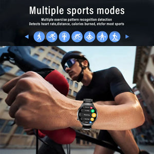 Men's Smart Watch Bluetooth Calling Fitness Tracker HD Display Sports Watch