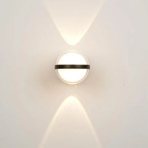 IP65 Waterproof Outdoor Wall Light Modern Round Lamp for Balcony Corridor