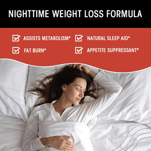 Fat Burning Supplement + Melatonin Supplement - 120 Capsules