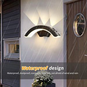 Outdoor Wall Light IP66 Waterproof 10W LED Sconce for Garden & Balcony