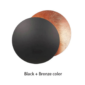 Solar Eclipse Wall Light – Moon Design Vintage LED Sconce for Bedroom & Stairs