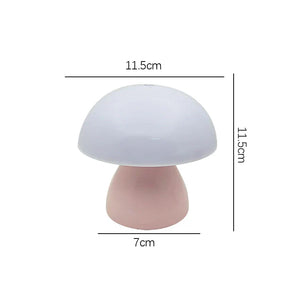 Mushroom LED Table Lamp Touch Rechargeable Desk Night Light Nordic Bedroom Decor