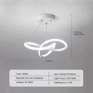 Moktan Sabai Nordic LED Pendant Lamp – Modern Ceiling Light for Dining & Living Room