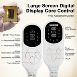 12V Car Electric Heated Blanket Energy Saving Warm Blanket for Truck RV SUV