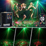 Laser Party Light DJ Disco Projector with 60 Patterns RGB Stage Light for Events