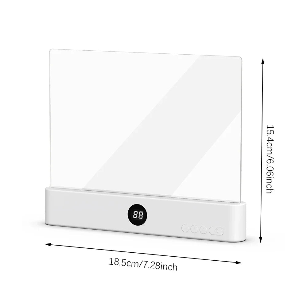 Portable LED Book Reading Light Clip-On Bookmark Lamp for Bed Car Travel Study