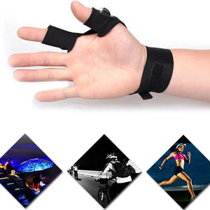 LED Flashlight Running Gloves – Waterproof Fingerless Gloves for Cycling & Hiking