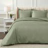 1200 Thread Count Egyptian Cotton Solid Duvet Cover Set - Egyptian Cotton Duvet Cover Set by Superior