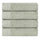 Honeycomb Textured Waffle Border Cotton Bath Towels, Set of 4 - Bath Towel by Superior Brand