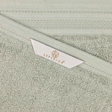 Honeycomb Textured Waffle Border Cotton Bath Towels, Set of 4 - Bath Towel by Superior Brand