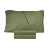 300 Thread Count 100% Cotton Sheet Set Percale Solid Deep Pocket - Sheet Set by Superior Brand