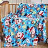 Cozy Festive Holiday Throw Blanket 50" x 60"