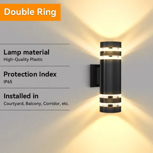 LED Outdoor Waterproof Wall Light Decor Socket External Stairs Fitter Holder E27 Lighting Bedroom Fixture Home Lamp Wall Street