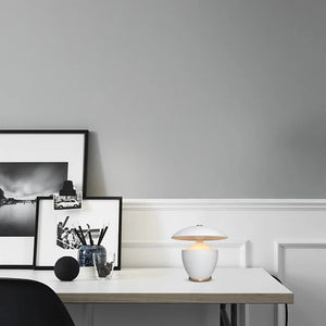 Nordic Battery Powered Dimmable LED Night Table Lamp Small Bedroom Home Decor