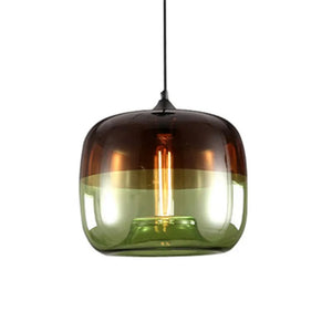 Nordic Glass Pendant Light – Modern LED Hanging Lamp for Kitchen & Living Room