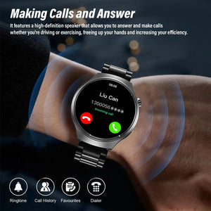 Men's Smart Watch Bluetooth Calling Fitness Tracker HD Display Sports Watch