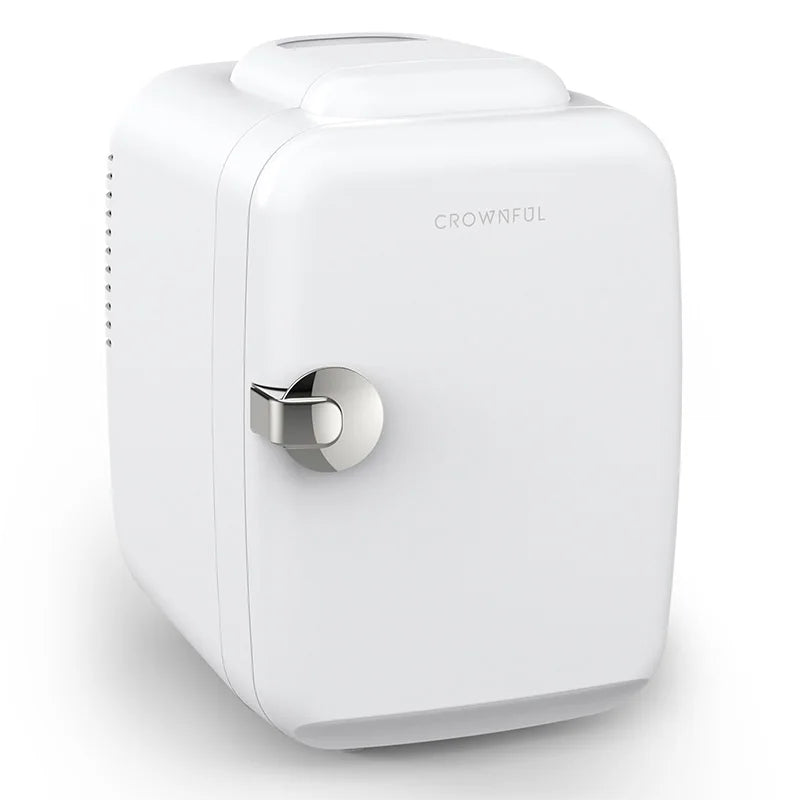 Crownful 4L Mini Fridge Portable Beauty Cooler Warmer Car Home Travel