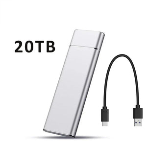 External Portable SSD 2TB 20TB 30TB USB 3.1 Type-C High Speed Drive