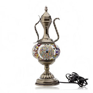 Turkish Retro Coffee Pot LED Desk Lamp Decorative Night Light Home Decor
