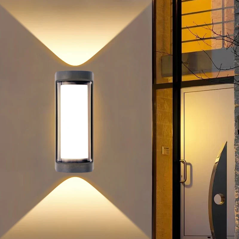 LED Outdoor Waterproof Wall Light – Porch Yard Walkway Lamp for Indoor & Garden