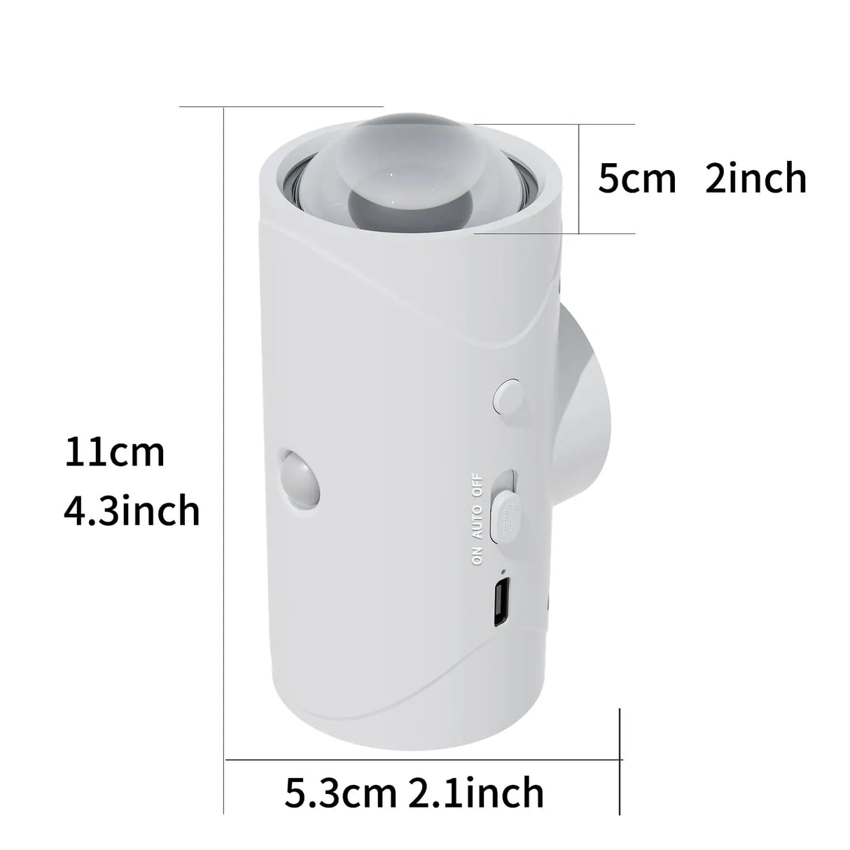 Motion Sensor RGB Night Light Magnetic Wireless Rechargeable LED Wall Sunset Lamp