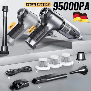 Wireless Car Vacuum Cleaner Strong Suction Cordless Handheld Home Car