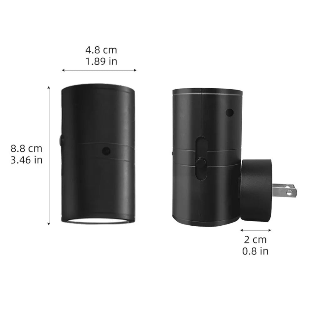 Dimmable LED Night Light with Sensor 1/2/4Pack Plug-In Wall Light for Bedroom