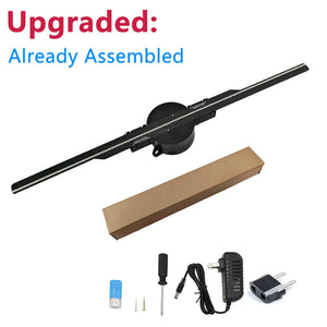 42CM WiFi 3D Hologram Fan Holographic Projector Advertising Display Light