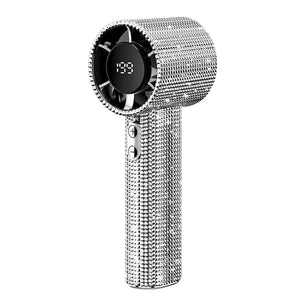 High-Speed Handheld Fan 199-Speed Type-C Rechargeable Digital Display