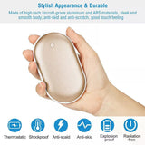 2-Pack 10000mAh USB Rechargeable Hand Warmers Power Bank Electric Fast Heater