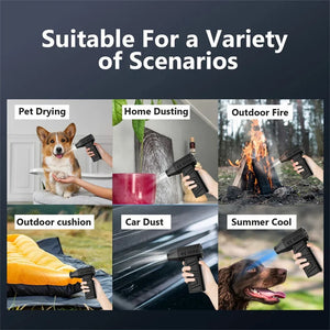 130000RPM Electric Air Duster Cordless Compressed Air Blower