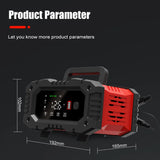 12V 24V Smart Automatic Car Battery Charger Pulse Repair for AGM GEL Lead Acid