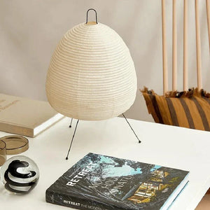 Wabi Sabi Nordic LED Table Lamp USB Bedside Desk Light for Bedroom Living Room
