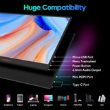 15.6" Portable Monitor GTMEDIA S15 FHD USB-C HDMI Laptop PC Gaming Second Screen