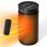 1500W Space Heater with Remote Control, PTC Fast Heating, and 70° Oscillation