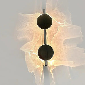 Stainless Rotatable LED Wall Sconce Creative Shadow Light Bedroom Bedside Stairs