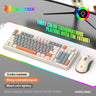 60% Wired Gaming Keyboard – 61-Key Compact RGB Backlight Waterproof for PC & Mac