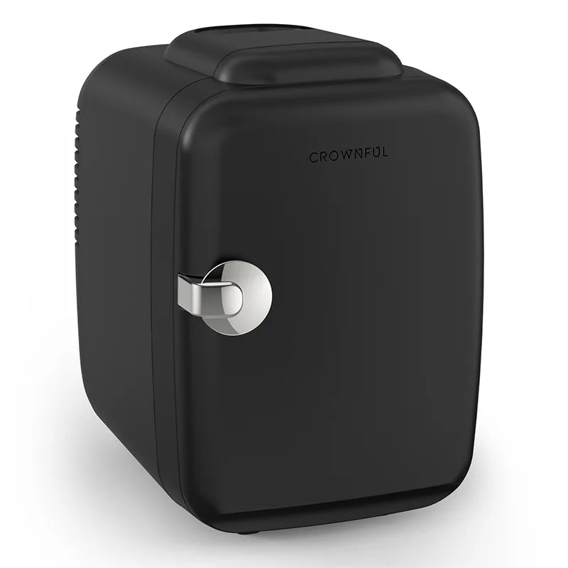 Crownful 4L Mini Fridge Portable Beauty Cooler Warmer Car Home Travel
